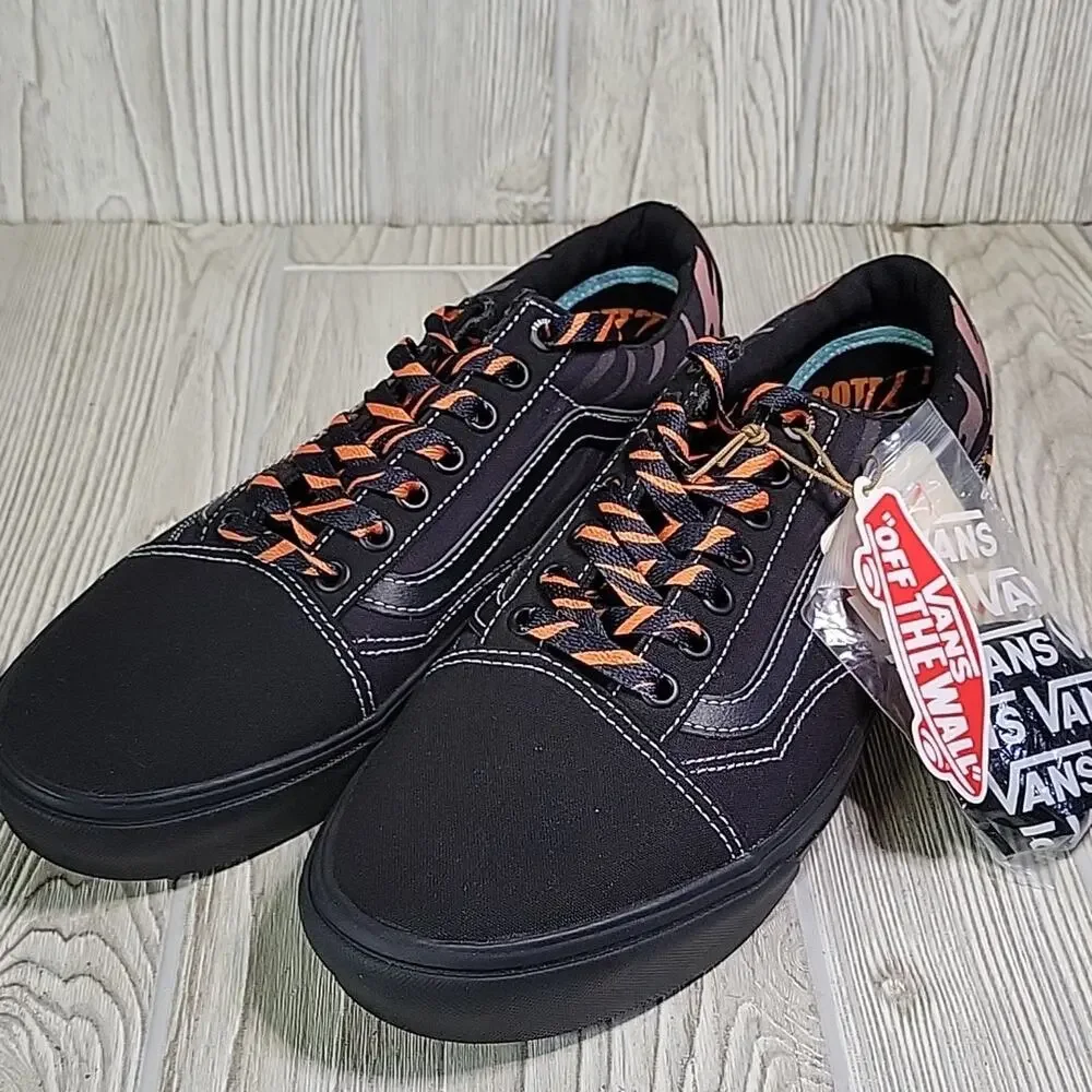 Vans ComfyCush Old Skool Tiger Discovery Project Cat Mens Size 9.5 Womens 11 NEW